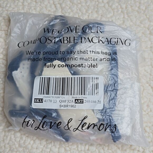 1134 NWT For Love & Lemons Heather Underwire Bra Sz 32A - Picture 5 of 5